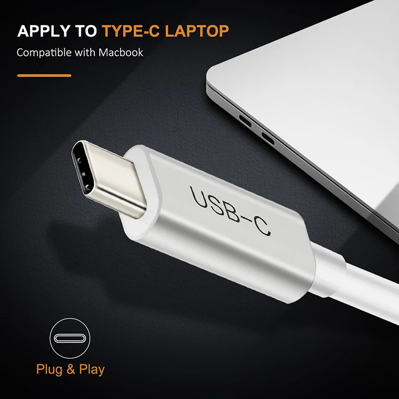 Cabletime USB C HDMI Adapter Type C 3.1 to HDMI 4K 60Hz Converter For Macbook HDTV Samsung Galaxy S9/S8 Note 9 Huawei N125