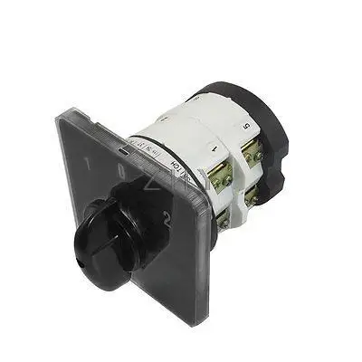 

Ui 690V Ith 75A ON/OFF/ON Position 8 Terminals Rotary Cam Changeover Switch