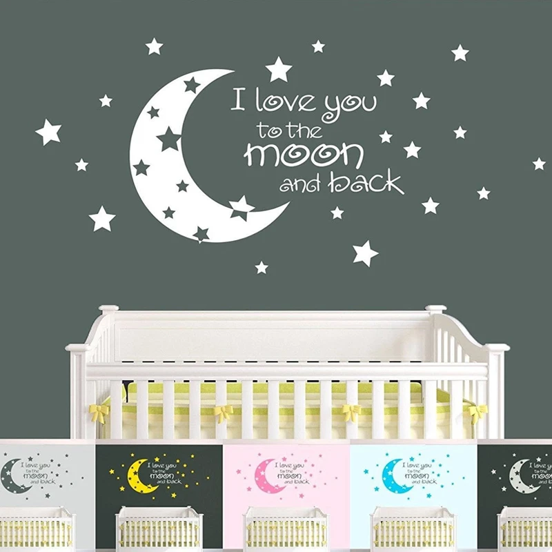 moon decor for nursery