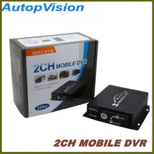 HD 2ch Автомобильный видеорегистратор с детектором движения/сигнал тревоги запись/ручная запись