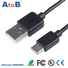 3.1 Usb Type C Cable PVC Fast Charging Usb Type-C USB-C Data Sync Charger Cable For Oneplus 3 Zuk z2 NEXUS 5X 6P xiaomi