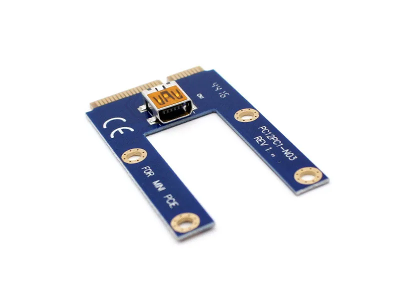 60 см USB 3 0 Mini PCI E к PCIe Express 1x до 16x расширитель Райзер карта адаптер Удлинительный