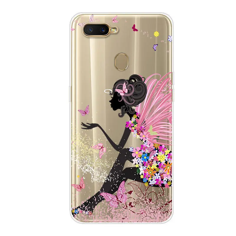 Силиконовый чехол OPPO A5S задняя крышка для cph1900 CPH 1909 OPPOAX5S OPPOA5S мягкий из ТПУ 6