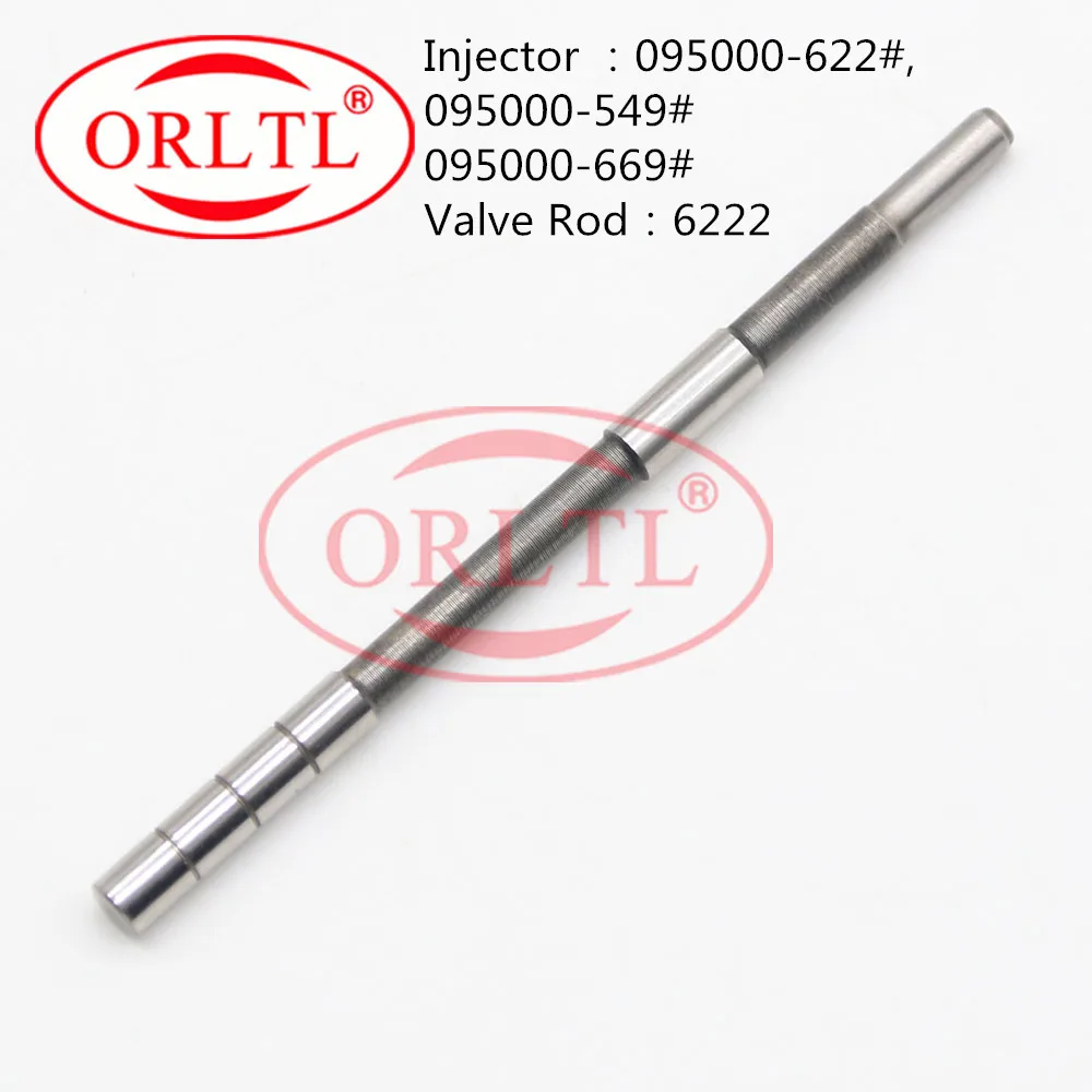 ORLTL common rail control valve rod 6222(76,9 мм) для 095000-622#, 095000-549#, 095000-669# клапан впрыска топлива rod