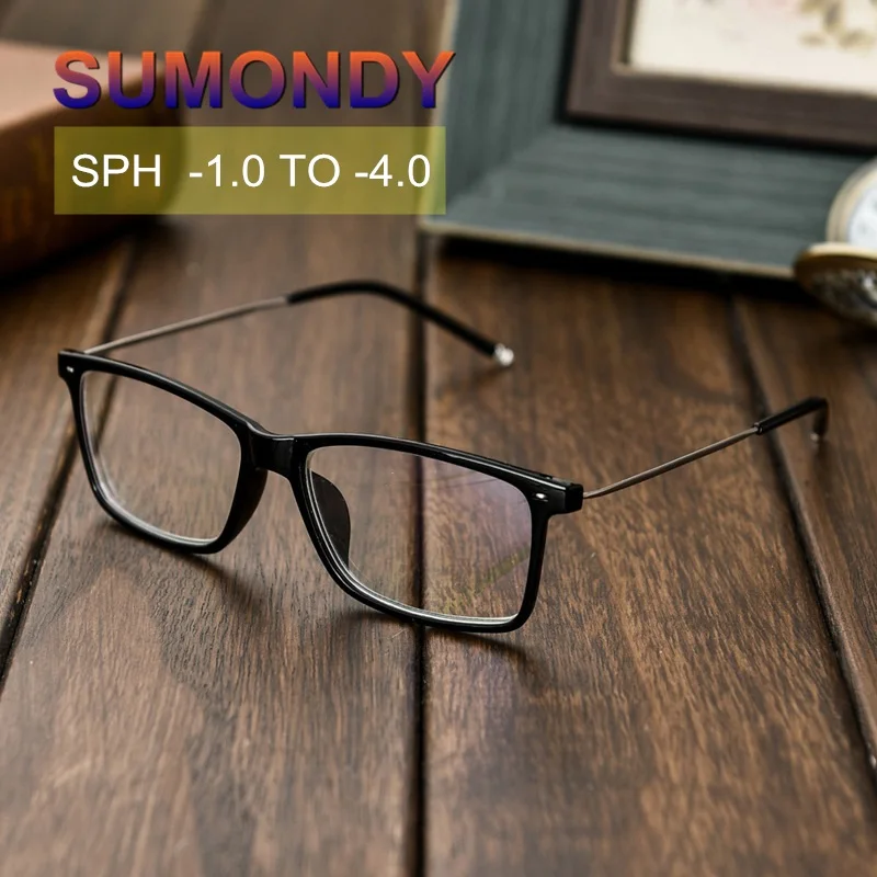 Модные готовые очки для близорукости SPH 1 5 2 3 4 женские и мужские бриджи с