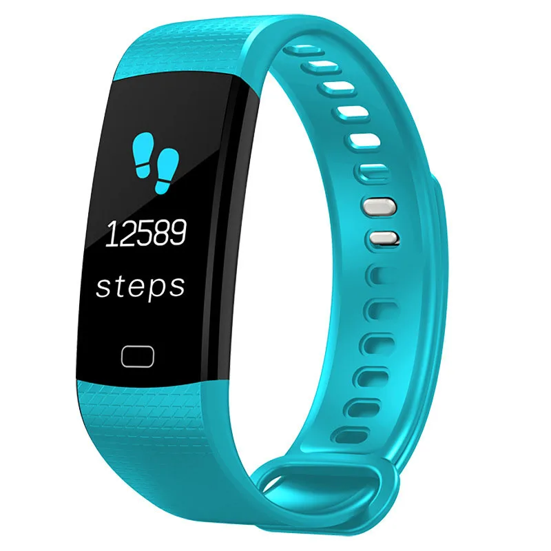 

Smart sport wristband color OLED screen motion record tracking heart rate blood pressure health monitoring data information push