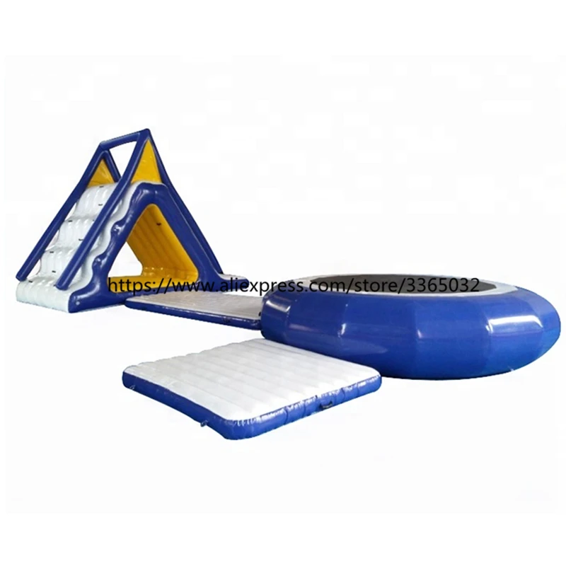 Cina il miglior trampolino galleggiante gonfiabile combinato all'aperto