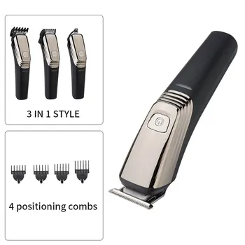

Barber Men's Fashion Hair Trimmer Electric Shaver Razor Waterproof Adjustable Rechargeable Clipper Salon Hair Styler Machine