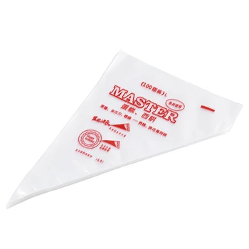 

Wholesale 100Pcs/Set Disposable Pastry Bag Icing Piping Cake Pastry Cupcake Decorating Bags