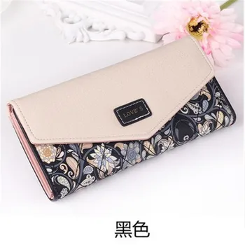 

Long Zipper Fashion Lady Wallets Female Women Purse Luxury Brand Drivers license Cover Money Bag Phone Walets Cuzdan Cute Vallet