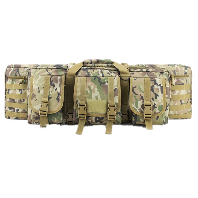 Outdoor Camouflage Hunting Bags Two Rifles Double Carbine Case Dual