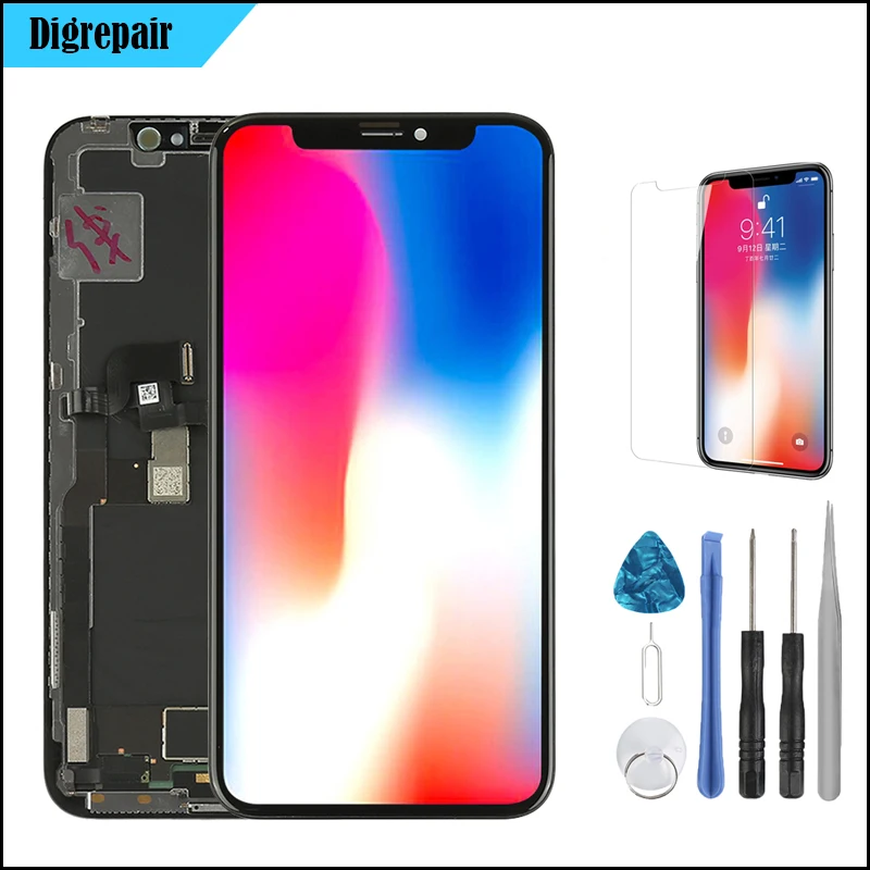 

For iPhone X LCD Display Touch Screen Digitizer Assembly Replacement Display For iPhone X LCD Screen