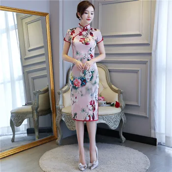 

Shanghai Story Chinese Qipao Dress Top Quality Chinese style Cheongsam Oriental dress Women's Vintage Dresses
