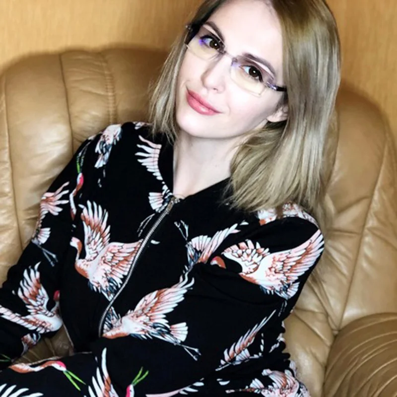 Модные ультралегкие очки для чтения без оправы, женские и мужские прозрачные линзы, анти-Blu-Ray компьютерные очки, очки для чтения Пресбиопии