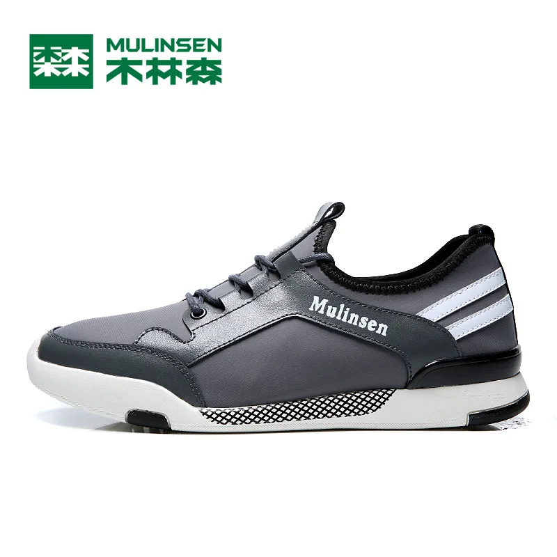 

New trends in the spring of 2017 men running shoes Stretch Fabric sneakers retro men sports free shipping,Mulinsen S270210