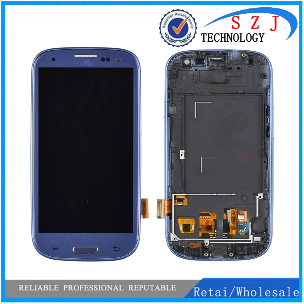 

AA 4.8'' i9300i i9300 Display For SAMSUNG Galaxy S3 LCD Screen Assembly with Frame For SAMSUNG Galaxy S3 Display i9300 LCD