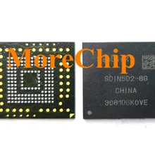 SDIN5D2-8G eMMC NAND флэш памяти BGA микросхема 2 шт./лот