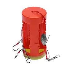 Кластера бомба доказательство висит взрыв Крючки Пластик приманки держатель Рыбалка молния набор Карп Рыбалка комплект оборудования