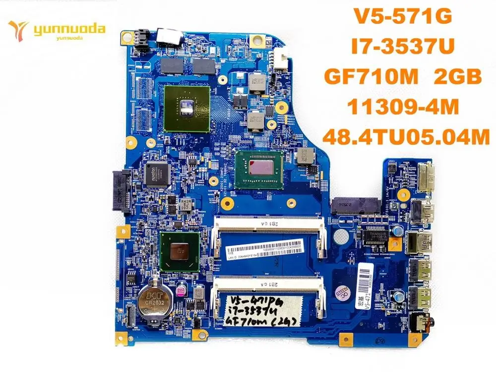 Original for font b ACER b font V5 571G laptop motherboard V5 571G I7 3537U GF710M