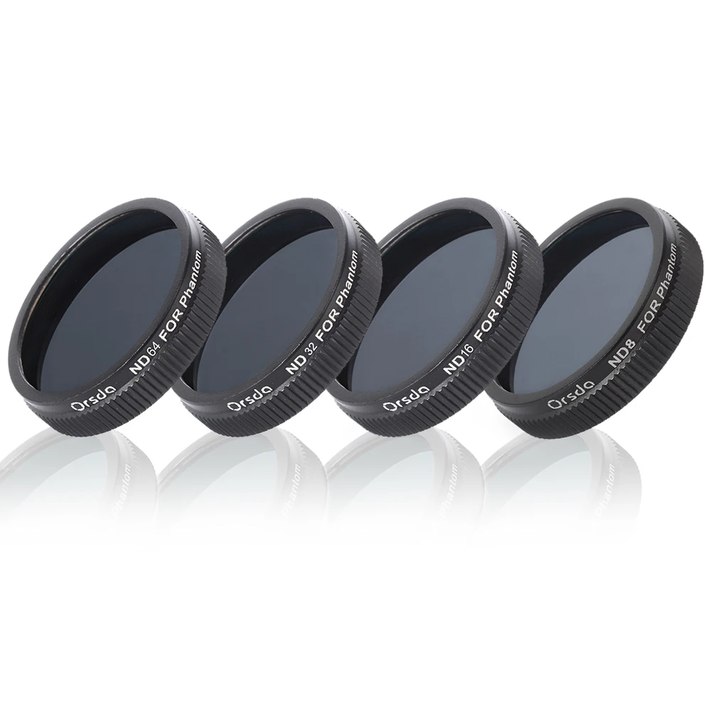 HOT ND8+ND16+ND32+ND64 Lens Filter For DJI Phantom 3 Advanced Professional RC162