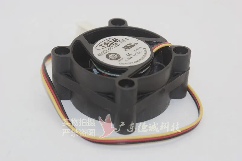 Бесплатная доставка Для T & 4020 4020HH12B NF4 12V 0.24A 3 проводной охлаждающий вентилятор 4 см
