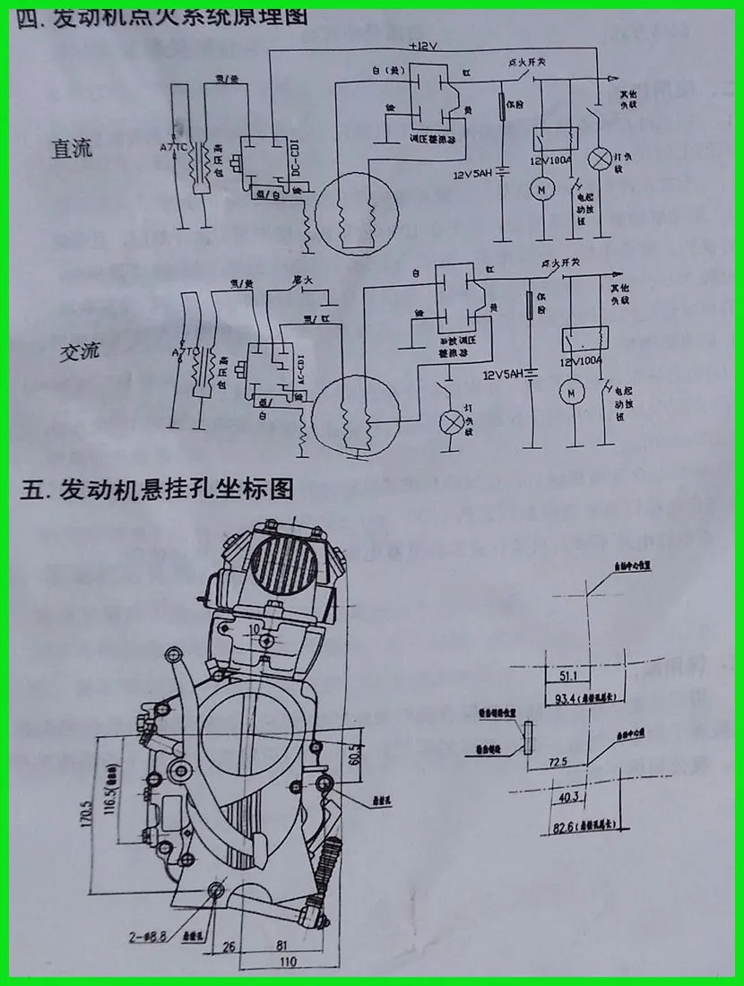 125cc двигатель LIFAN 4 тактный начните с ручным управлением Байк мотоцикл