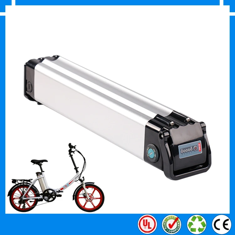 

EU US No taxes silver fish 36V 17Ah li-ion battery ebike battery for electric bike + charger