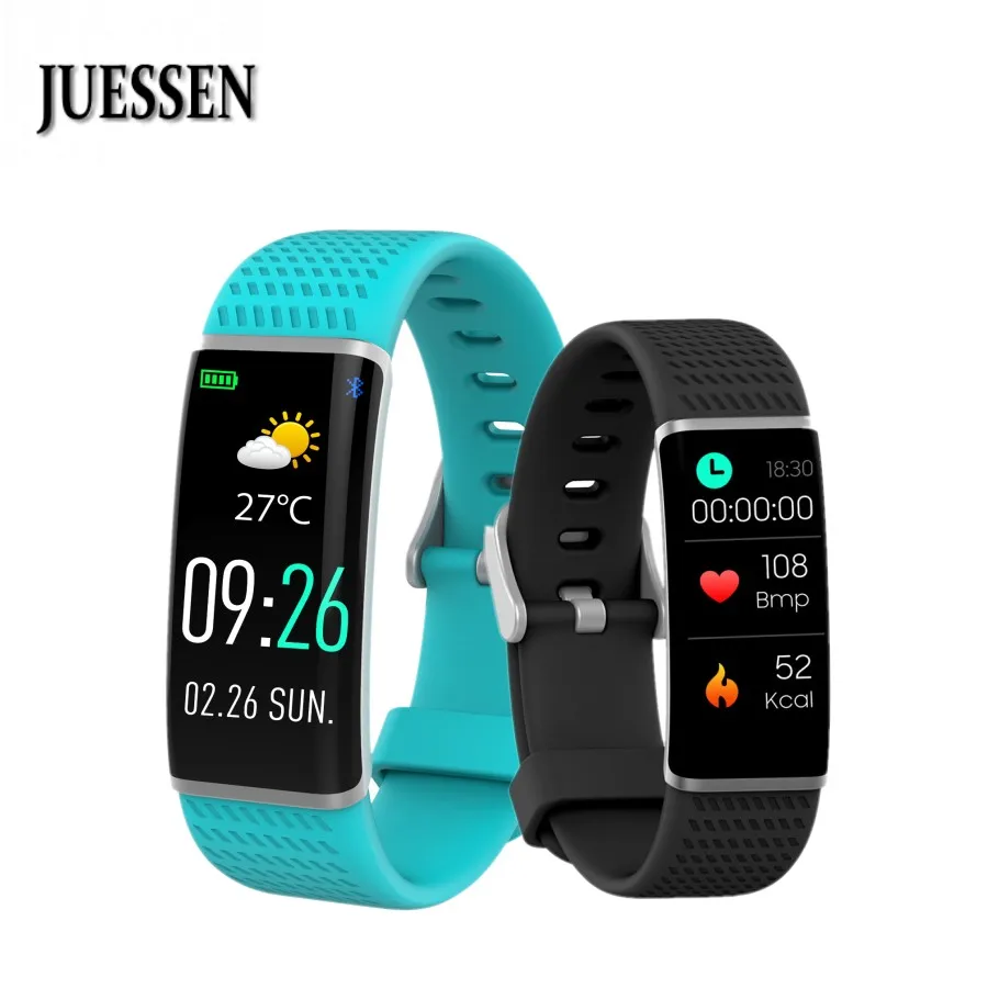

JUESSEN Smart Band R01 Blood Pressure Watch Blood Oxygen Heart Rate Monitor Smart Bracelet Fitness Watch IP67 Smart Wristband