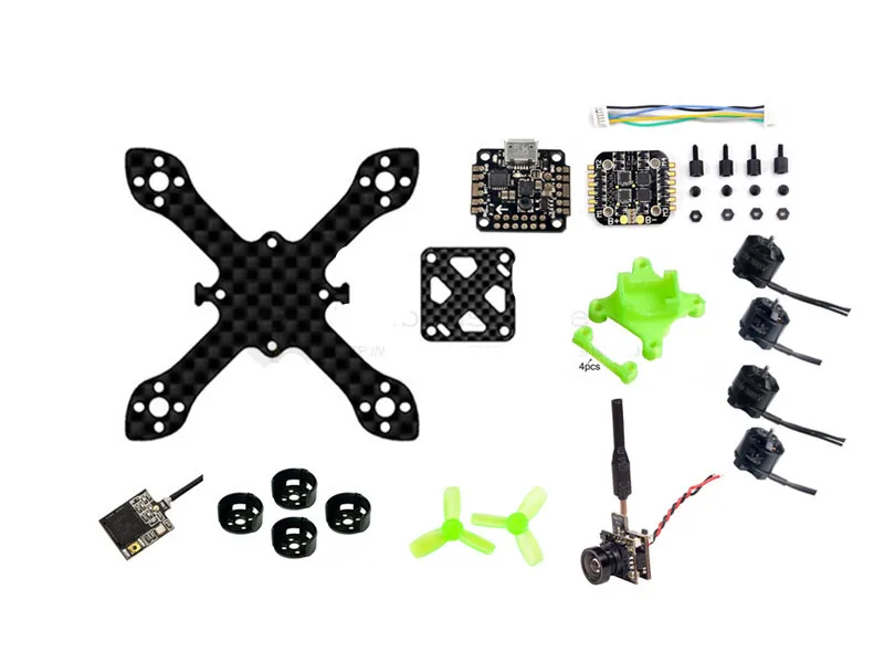 DIY-FPV-brushless-micro-indoor-drone-BNF-kit-70mm-pure-carbon-quadcopter-frame-kit-unassembled-16mm (2)