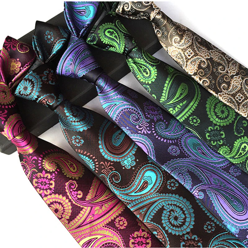 

Newest Magnificent Mens Ties Hombre 8 cm SilK Necktie Classic Fashion Apparel Wedding Casual Ties For Men