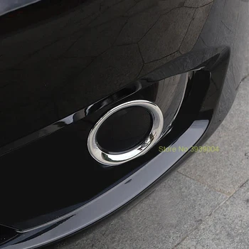 

For Mercedes Benz Vito 2016 2017 2PCS Car Front Fog Light Lamp Cover Trim ABS Chrome Car Styling Auto Accessories Free Shipping