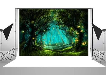 

fantastic forest photography background for newborn backdrop natural sence photo studio props children photo backdrop XT-6877