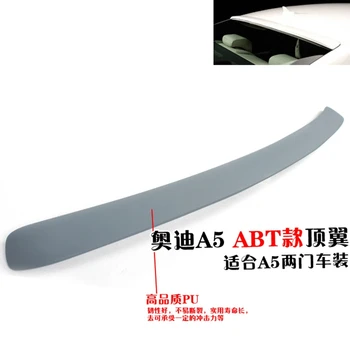 

Car Accessories ABS Plastic Unpainted Color Rear Trunk Wing Lip Roof Boot Spoiler Decoration For Audi A5 Coupe 2Door 2008-2016