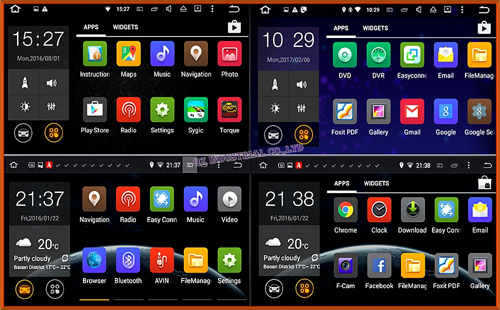 Discount QZ industrial HD 7inch 4core Android car DVD for Ssangyong Kyron Actyon with GPS 3G WIFI BT Navigation RDS Radio Stereo Map 14