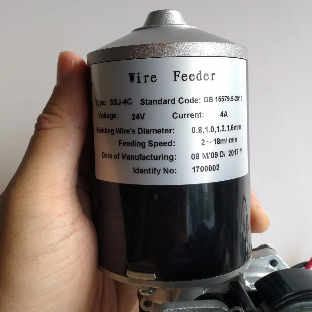 Schweißen Draht Feeder DC 24V 2 Rollen SSJ-4C Draht Feed Montage Feeder Rolle für Stahl Aluminium Flux Entkernt Draht MIG Schweißer Schweißen Draht Feeder DC 24V 2 Rollen SSJ-4C Draht Feed Montage Feeder Rolle für Stahl Aluminium Flux Entkernt Draht MIG Schweißer