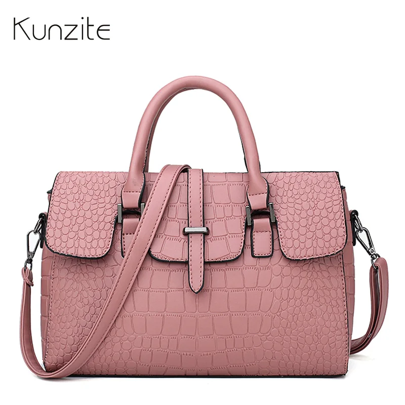

Fashion Alligator Women's Bag Quality Leather Handbags Casual Female Crossbody Shoulder Bags for Women 2019 Sac a Main Tote Bags