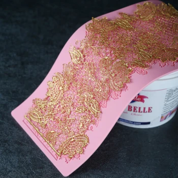 

Lace Silicone Mat Non-stick Art Embossing Mold For Sugarcraft Fondant DIY Baking Cake Decoration Tools