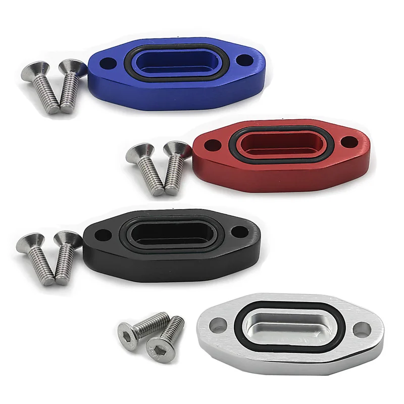 

OIL PORT ADAPTER Cooler Delete Block Off Plate for LS1 LS LSX series GM V8 engines Gasket Pan 551621