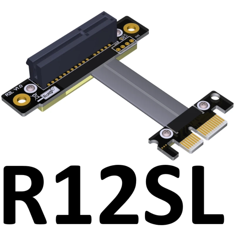 Adaptador de Extensão Pcie x1 x4 Jumper para Áudio sem Fio Lan Placas Usb Pci-e 1x para 4x Cabos de Extensão Pci-express x4 Fêmea Cabos de computador e conectores - Imagem 3