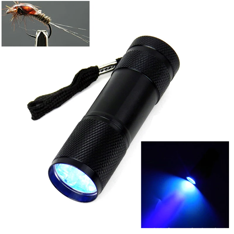 Bimoo Small 9 Leds Fly Tying Uv Curing Lamp Fishing Flies Rasin Uv Torch Light Mini Size Aluminum Build huismerk kopen in de aanbieding Bimoo Small 9 Leds Fly Tying Uv Curing Lamp Fishing Flies Rasin Uv Torch Light Mini Size Aluminum Build huismerk kopen in de aanbieding