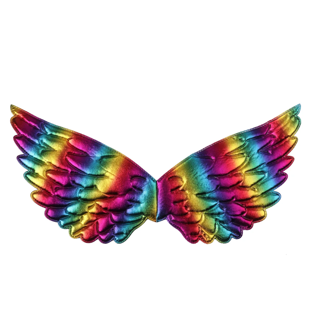 Детские крылья Ангела; блестящие металлические Крылья ангела для фотосъемки; маскарадный костюм на Хэллоуин; карнавальный костюм; аксессуары; крылья - Цвет: Colorful
