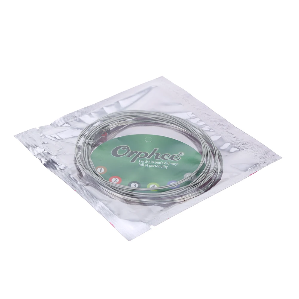 Orphee RX15 6 шт. Струны для электрогитары набор струн для гитары(. 009-.042) из никелевого сплава супер светильник Натяжные аксессуары для гитары