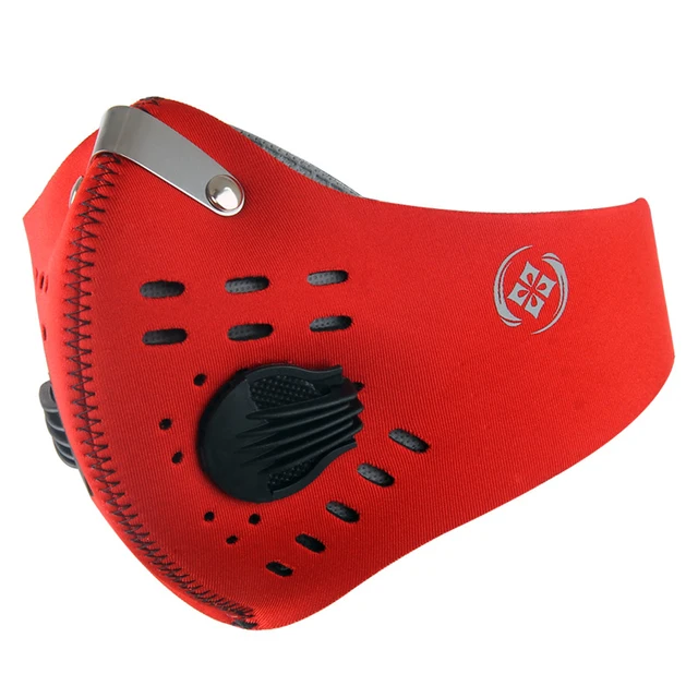 Dust Mask PM2.5 Activated Carbon Breathable Filter Outdoor Cycling Running Protection Skiing Winter Autumn For Bike Face Mask