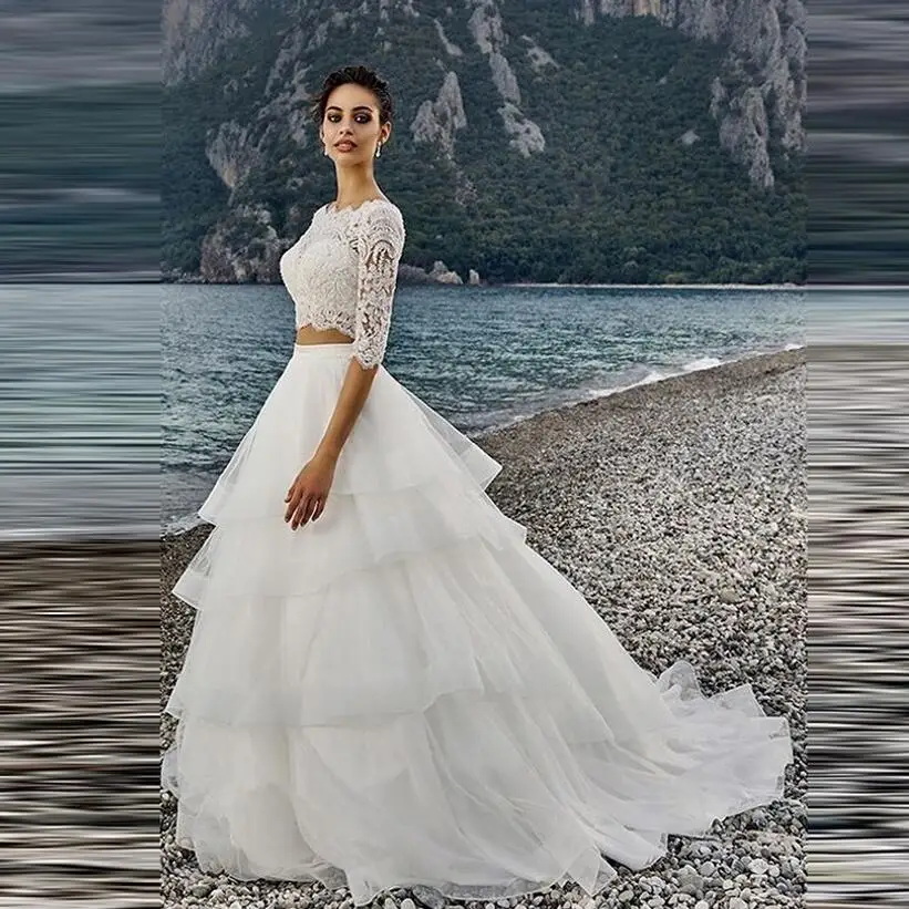 1-10 Formal Wedding waist Skirt Custom Made White Tiered Layered Ruffles Tulle Skirt Long Maxi Tutu Skirts Women