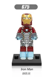 Gusug 400 шт. XH675 супер герой Marvel Мстители Железный человек Строительный кирпич блоки Best подарок детские игрушки