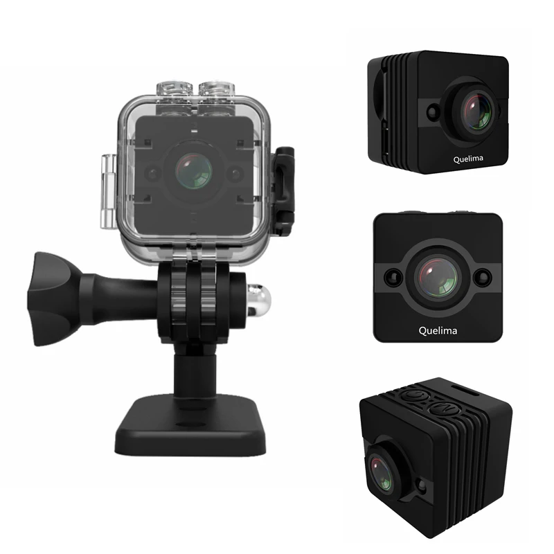 SQ12 Orignal FULL HD 1080 P мини видеокамеры Ночное видение 30 м Водонепроницаемый Спорт