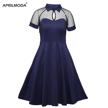 

Costume Gothic Plus Size Women Dress Clothing Pin UP Vestidos Summer Retro Casual Party Robe Rockabilly 50s 60s Vintage Dresses