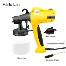 400 Вт Электрический распылитель краски пистолет масло высокого давления спрей краска инструмент Электрический пистолет для распыления воды плюс 10 м 20 м 30 м линия ЕС вилка