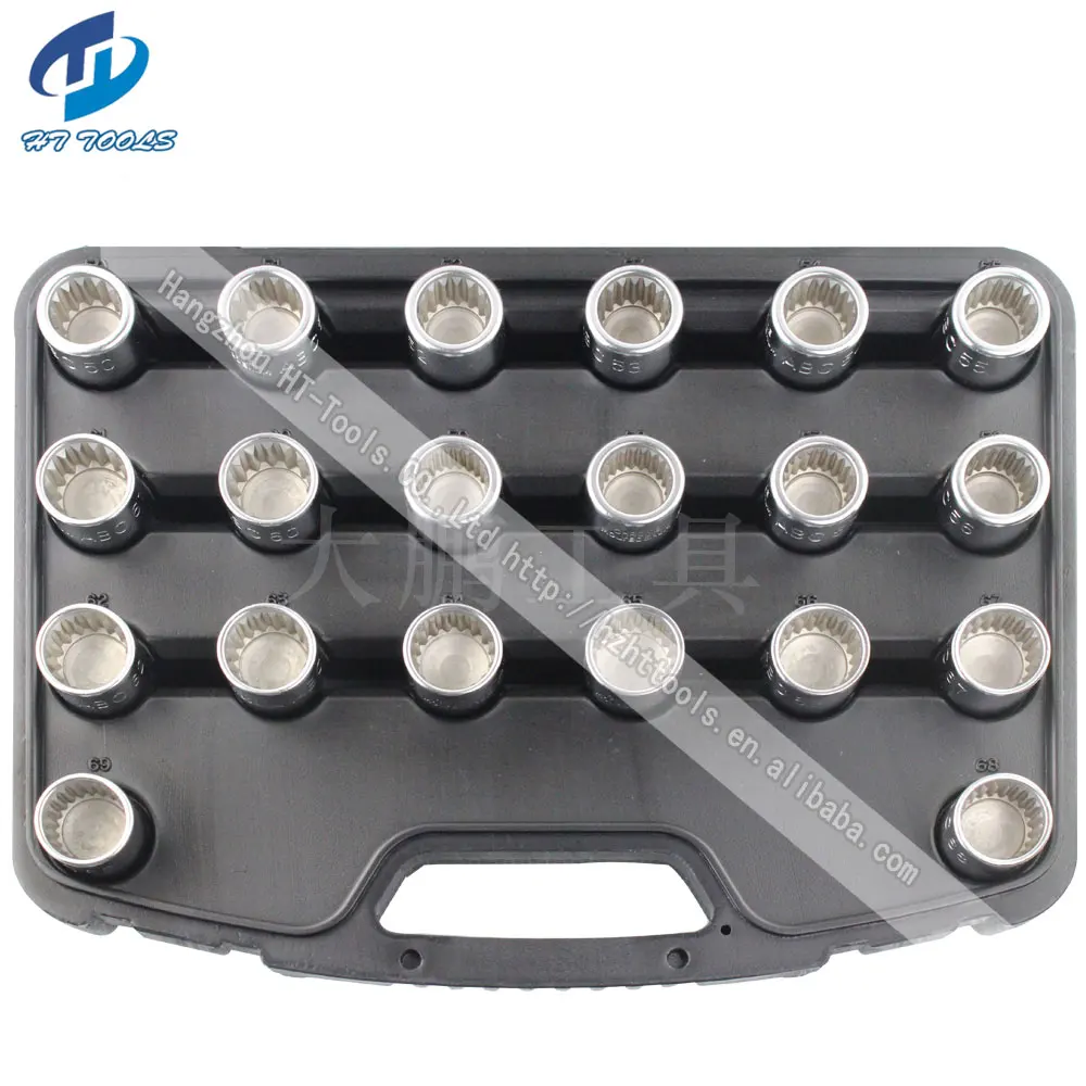 20pcs Wheel Screw Lock Socket Set For Porsche Cayenne For Anti theft