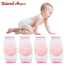 1 пара Детские наколенники защитные прокладки защита для ползающего ребенка дети хлопок наколенники Дети Короткие наколенники младенческой безопасности ремни безопасности